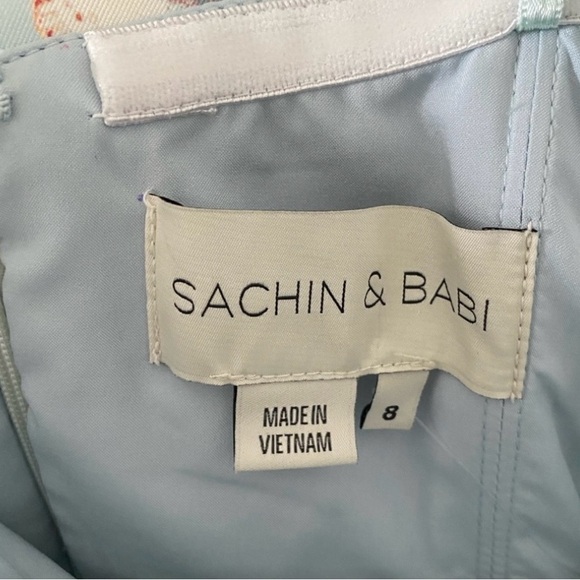 Sachin & Babi Brielle Gown. Tags on. Never been worn. - Picture 6 of 8